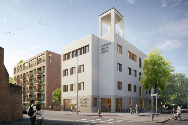 Visualisation of the new Chiswick Health Centre