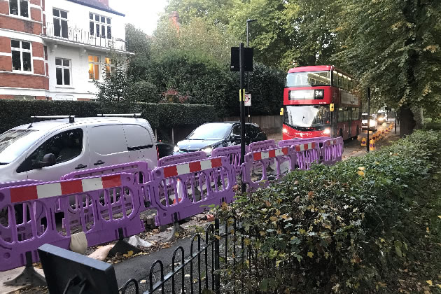 Queues on South Parade this month