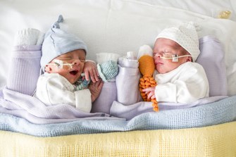 Babies being treated in Chelsea and Westminster Hospital