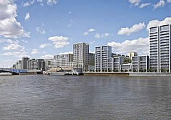 CGI of Albert Wharf in Fulham