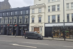 Trespassers Cleared from Above Fulham Broadway Marks & Spencer