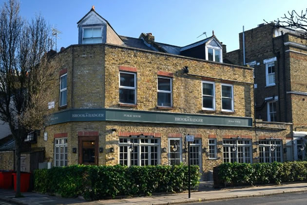 The Brook and Badger in Fulham