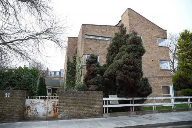 The site on Farm Lane before development 