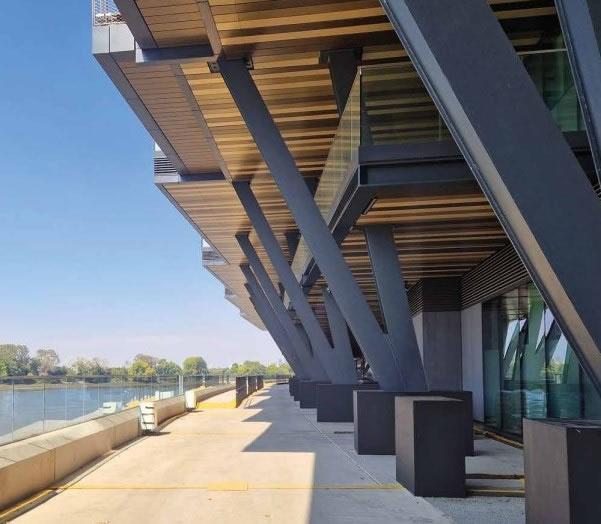 Another CGI view of the stadium walk from planning documents