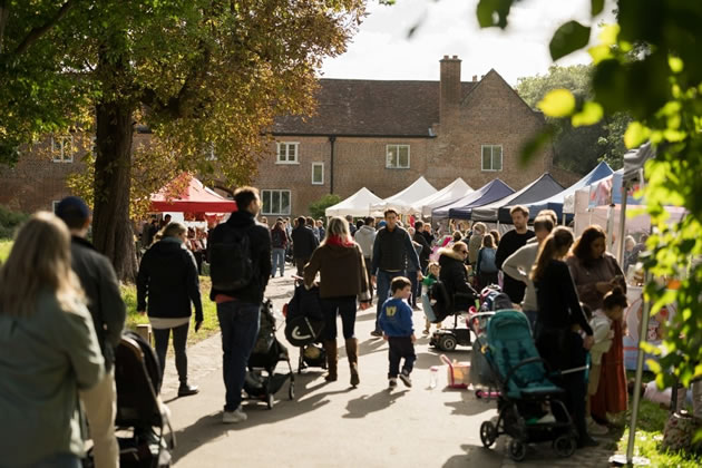 Attendees at a previous Apple Day 