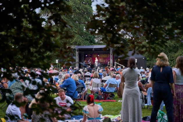 Jazz on the Lawn event at Fulham Palace. Picture: Linval Bartley