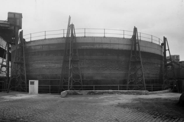The original gasholder was the oldest in the world