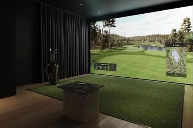 A simulator at Golf SQ