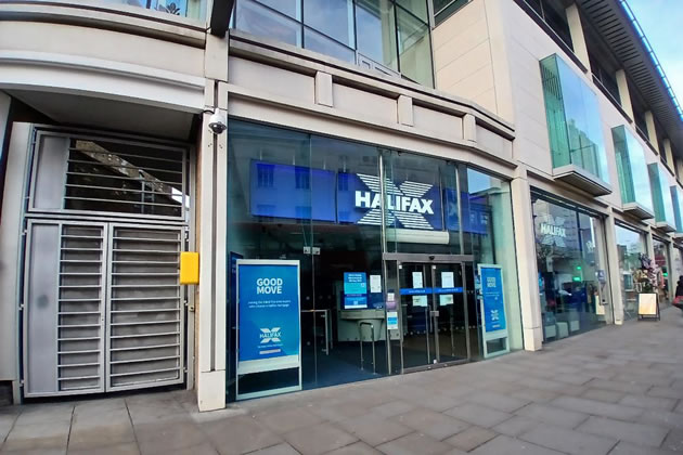 Halifax's branch on Fulham Broadway 