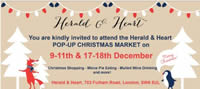 Herald and Heart pop-up market