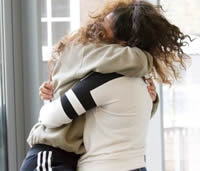 Girls celebrate A Level results at Lady Margaret School