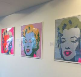 Marilyn Monroe exhibition in Fulham