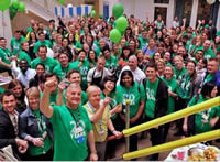 Staff at Chelsea and Westminster Open Day