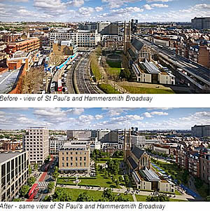 Hammersmith Flyover and the possible replacement flyunder scheme