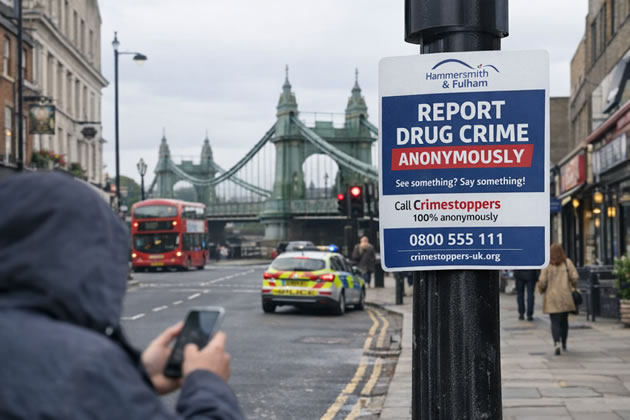 Hammersmith & Fulham Council teams up with Crimestoppers