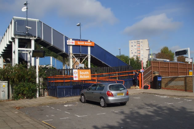South Acton station.