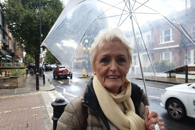 Irene West, 78, resident by Wandsworth Bridge Road