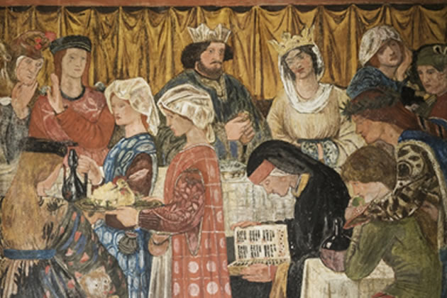 The house reflects William Morris’ taste for medievalism